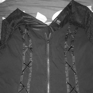 Corset Bell Sleeve Top